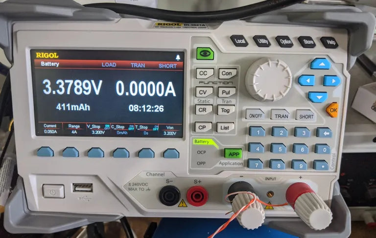 ESP32_Bat Battery Charging Breakout and Development Board with 400mAh LiPo Cell